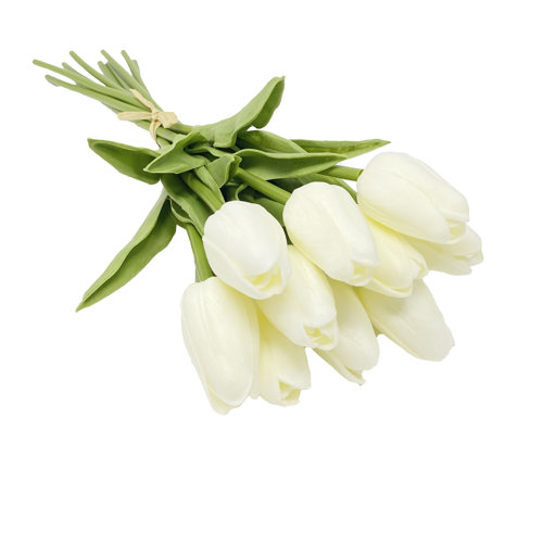 Primrue Polyether Polyurethane (PU) Tulip Arrangement & Reviews Wayfair